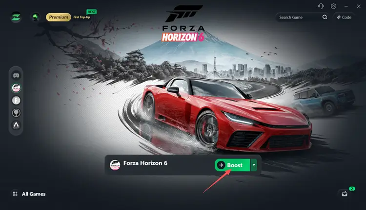 Оптимизация Forza Horizon 6 с помощью LagZapper