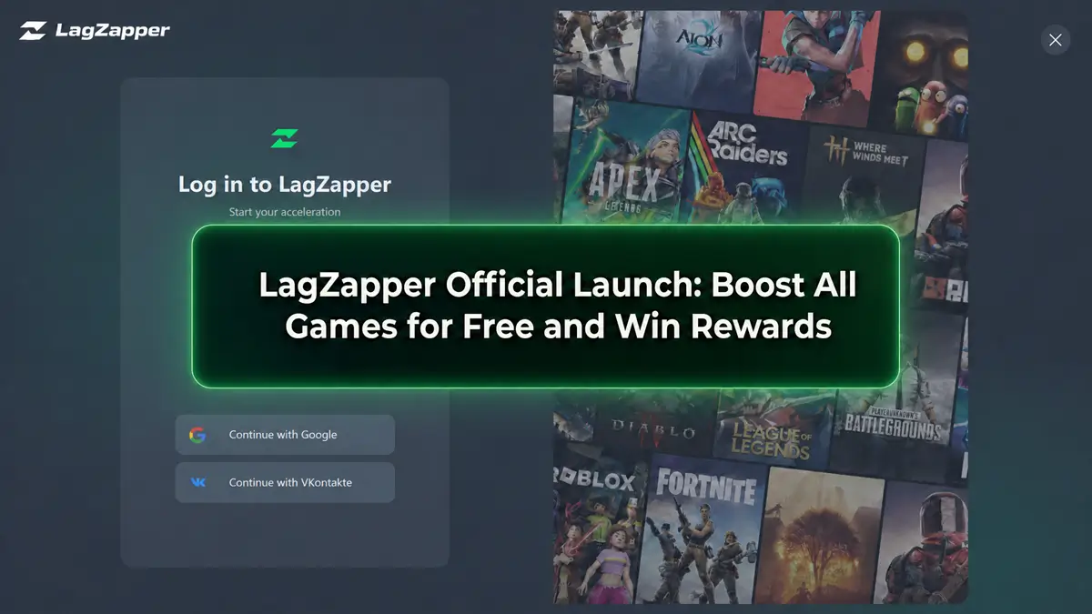 LagZapper officially launch event