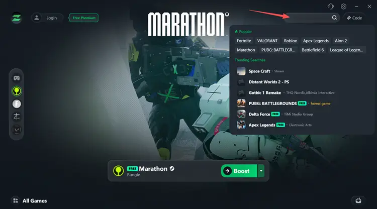 Search for Marathon in LagZapper to optimize