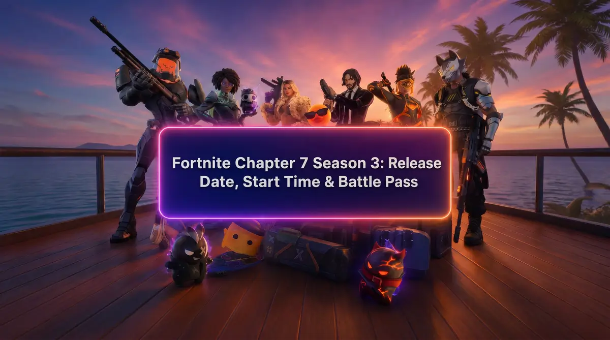 Fortnite Chapter 7 Season 3 release date and Battle Pass overview