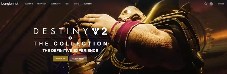 Destiny 2 Monument of Triumph official interface