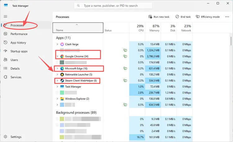 Identify bandwidth-heavy applications
