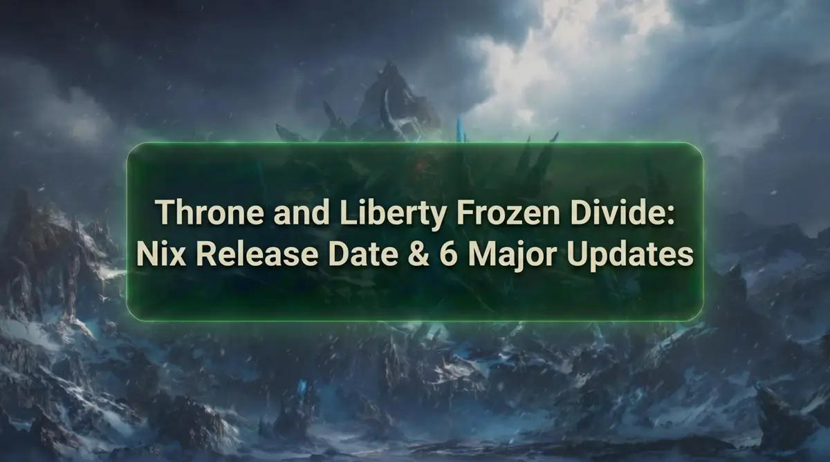 Promotion banner of throne and liberty