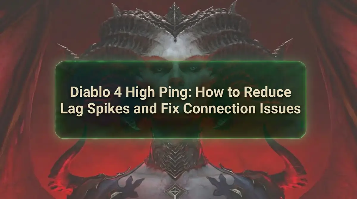 Обложка статьи о высоком пинге в Diablo 4