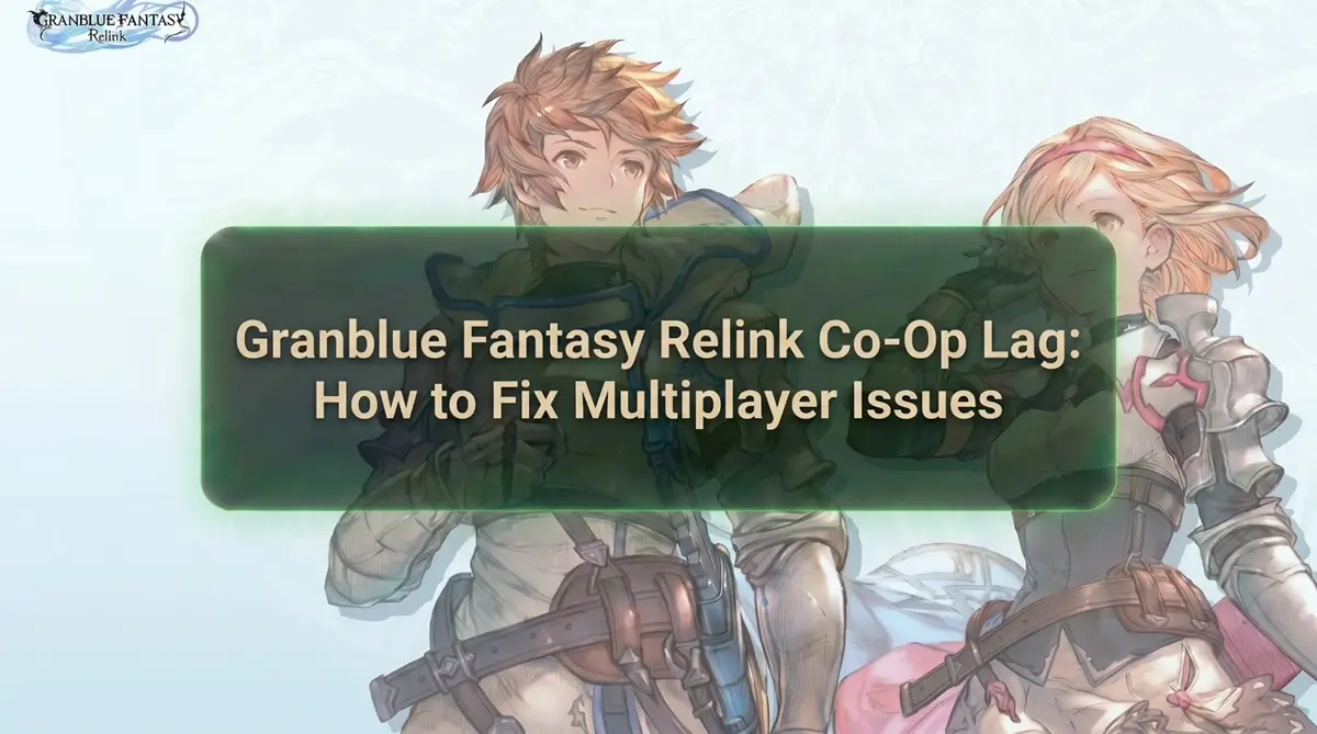 Cover of Granblue Fantasy Relink co op lag