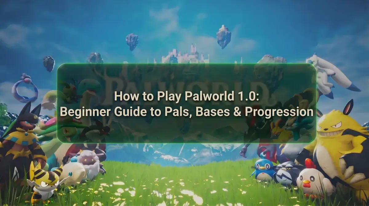 Гайд для новых игроков Palworld