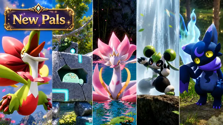 New pals in palworld