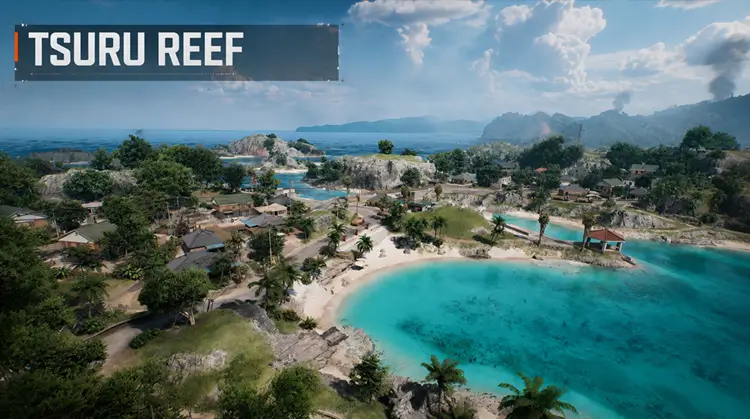 Tsuru Reef map in Battlefield 6 Season 4
