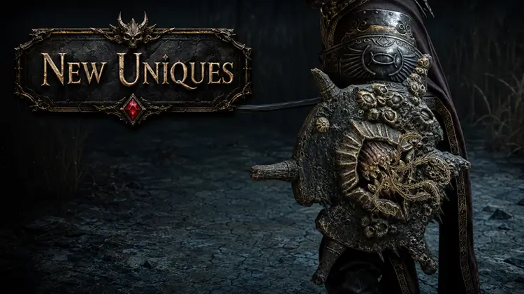 Use unique items in POE