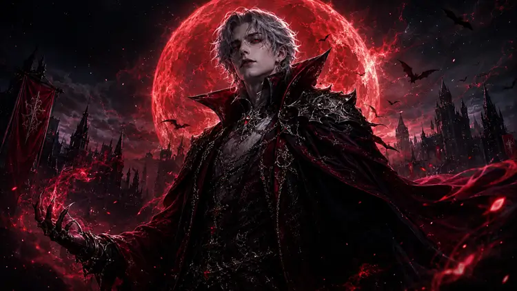 Promotion banner of red moon festa