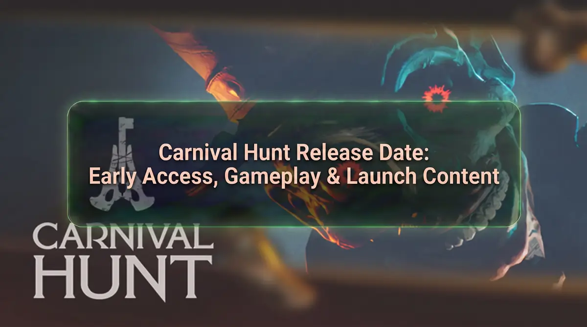 Carnival Hunt Early Access release date and gameplay overview