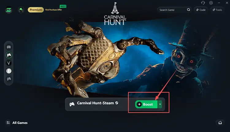 Boost Carnival Hunt with LagZapper