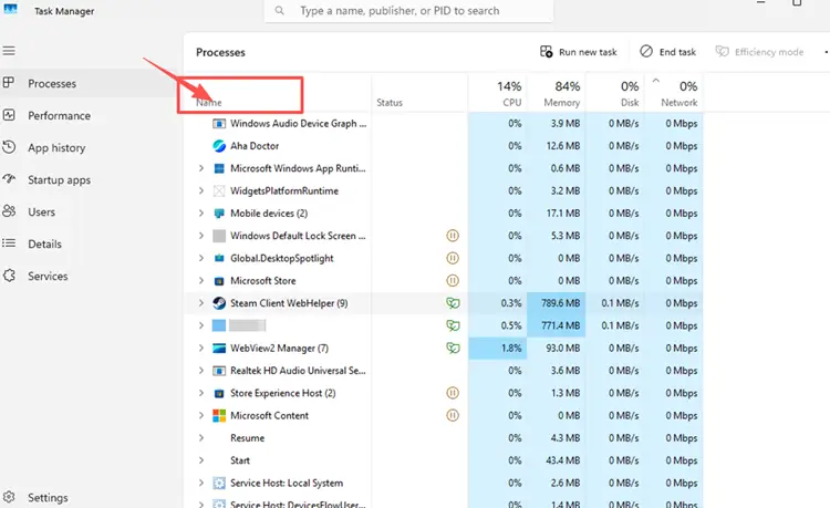 Open task manager to ensure Dota 2 is fully closed
