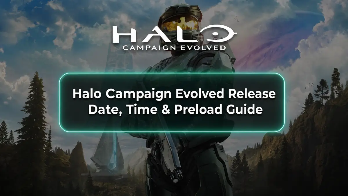 Halo Campaign Evolved release date and global launch time