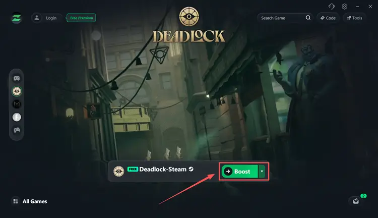 Ускорьте работу Deadlock с помощью рекомендованного сервера в LagZapper.