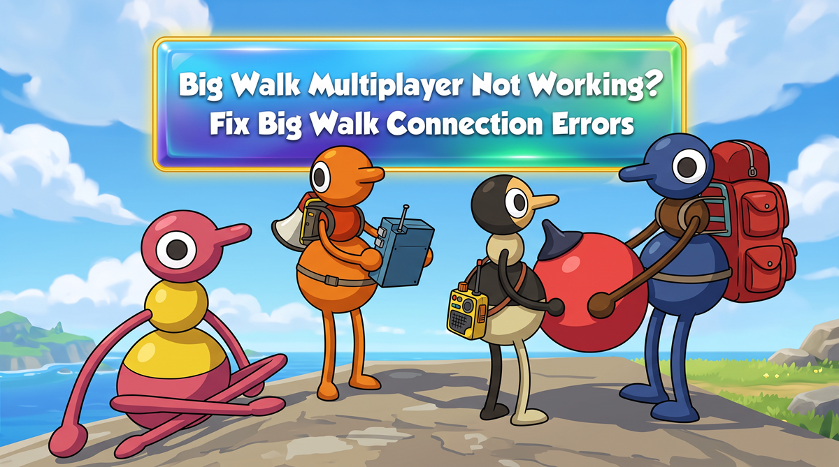Big Walk multiplayer not working with a Connection Error
