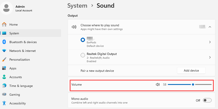 Increase microphone input volume for Big Walk on Windows