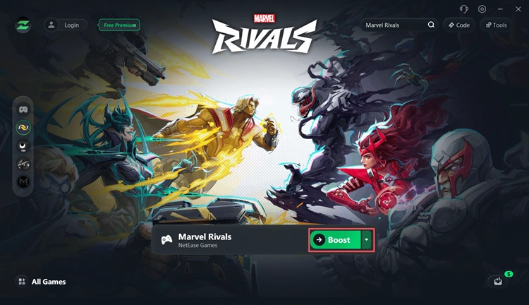 Boost Marvel Rivals connection with LagZapper