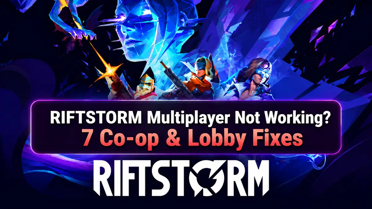 RIFTSTORM multiplayer not working fixes for desync and lobby errors