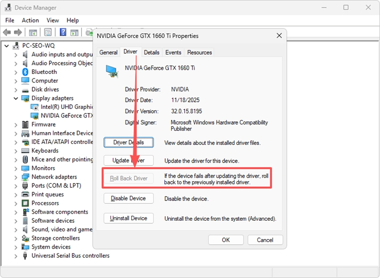Roll back GPU driver to fix Battlefield 6 crashing on PC