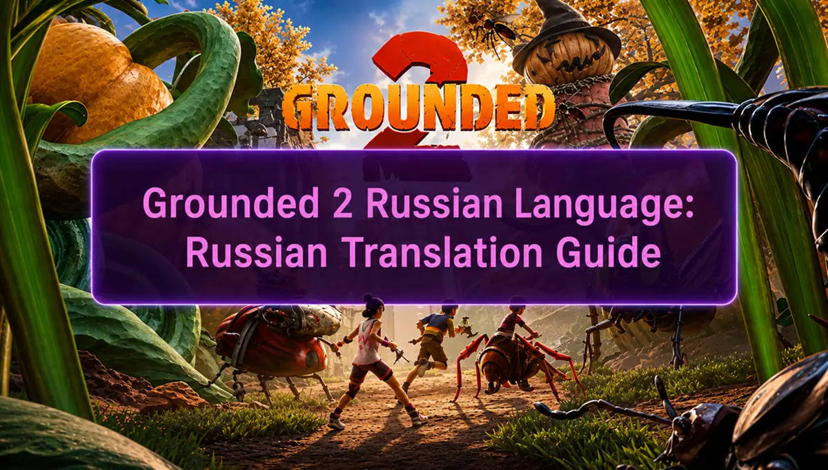 Руководство по переводу Grounded 2 на русский язык