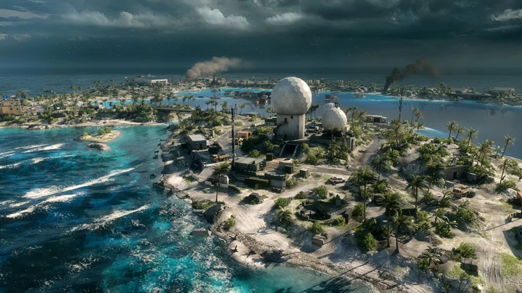 Toyoshima Docks on Wake Island in Battlefield 6