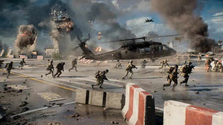Hanger One on Wake Island in Battlefield 6