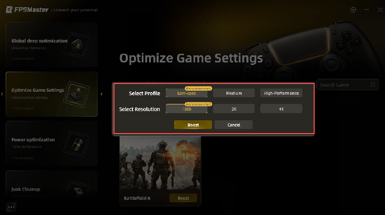 Optimize FPS