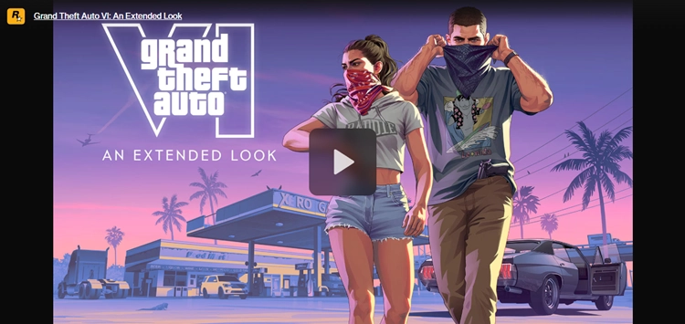 Grand Theft Auto VI Extended Look gameplay presentation