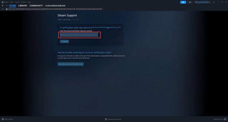 Click this option and follow the on-screen instructions