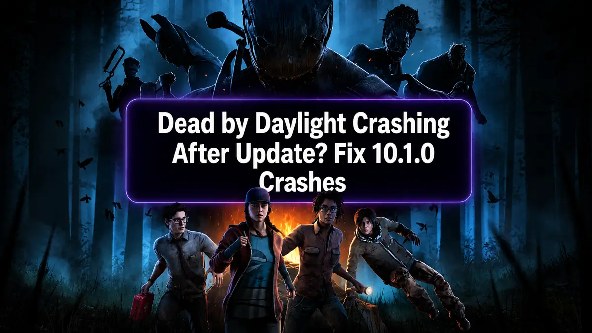 Dead by Daylight crashing after update