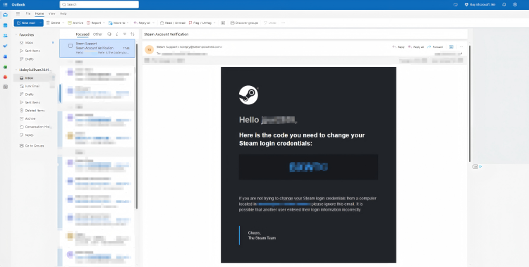primary email