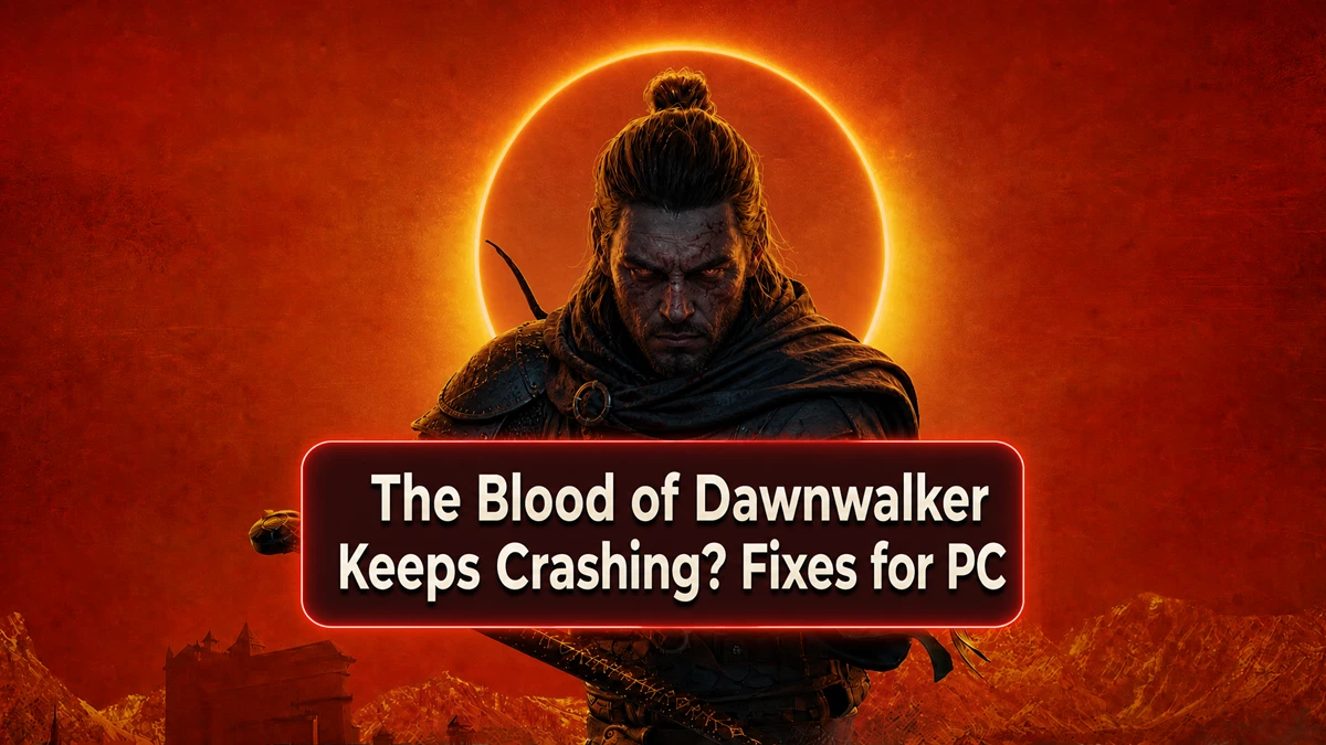 The Blood of Dawnwalker crashing on PC fixes