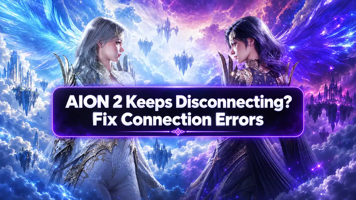 AION 2 keeps disconnecting during gameplay