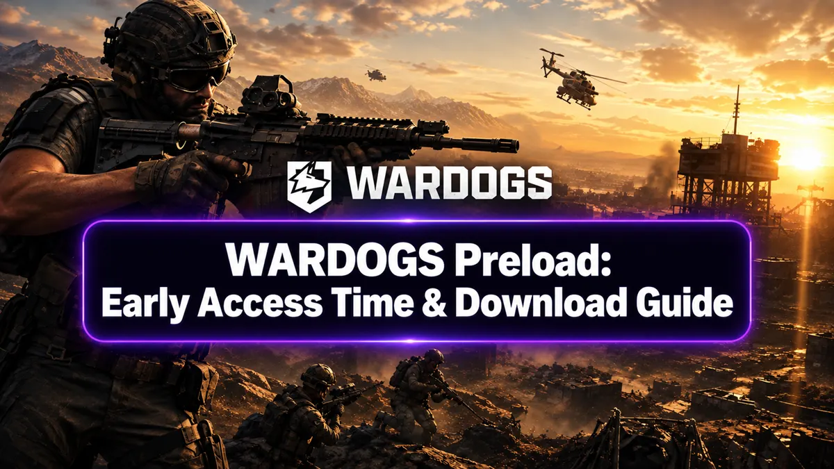 Предзагрузка WARDOGS и детали скачивания раннего доступа