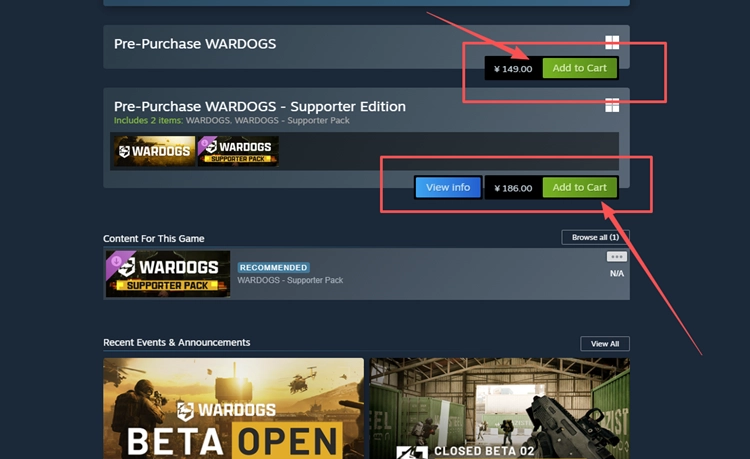 Предзаказ WARDOGS в Steam