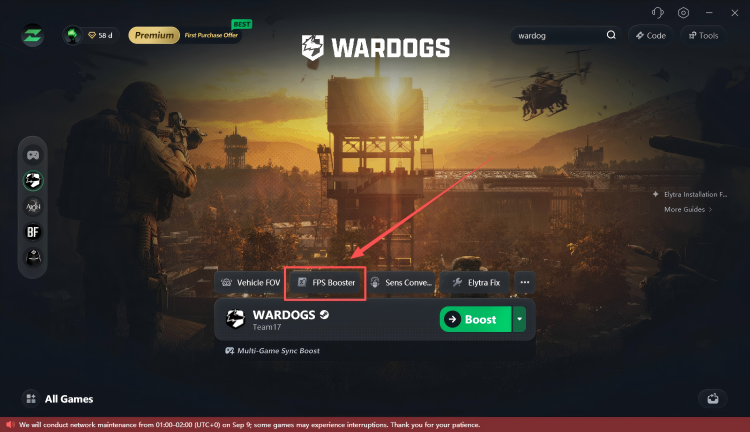 Open FPS Master