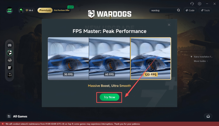 Install FPS Master