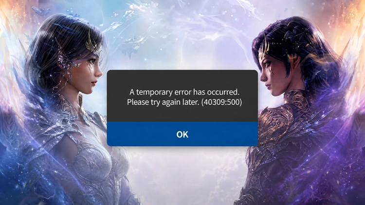 AION 2 Error 40309:500