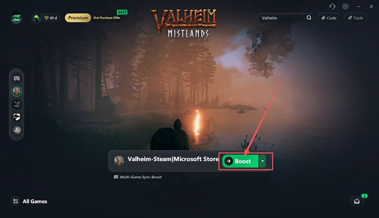 Boost Valheim with LagZapper