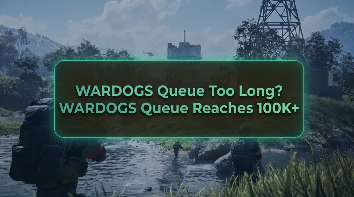 WARDOGS login queue stuck