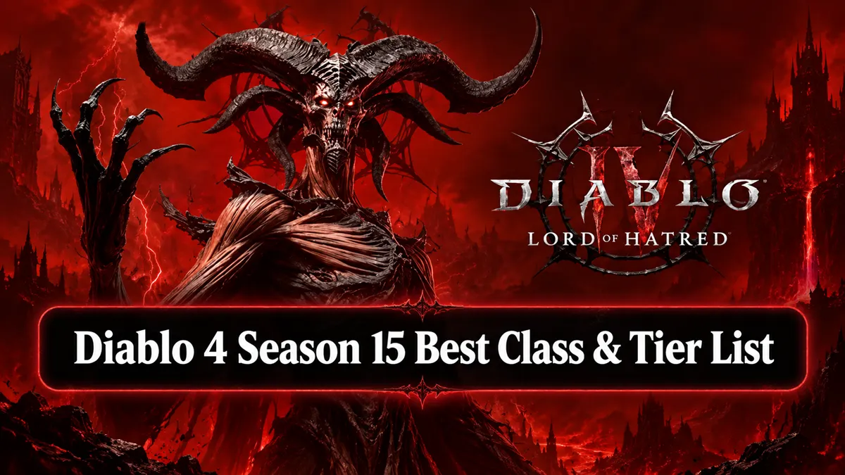 Лучший класс Diablo 4 в 15 сезоне и тир-лист классов