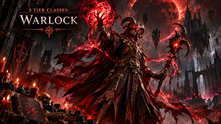 Классы S тира в Diablo 4 Чернокнижник
