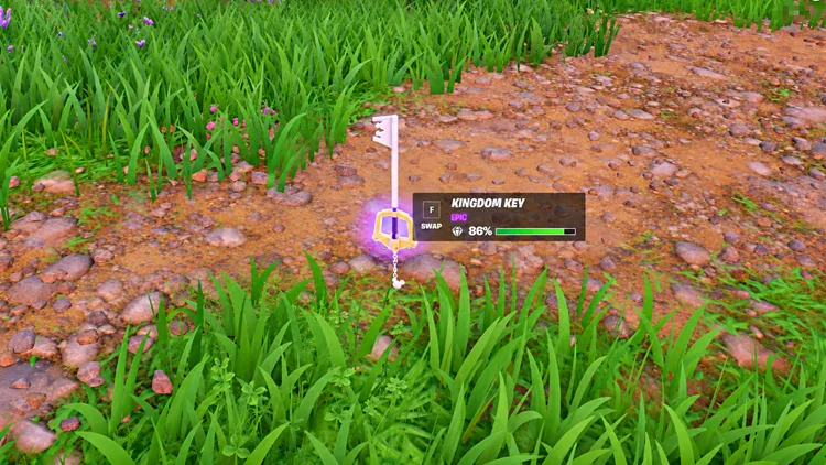 Kingdom key in Fortnite