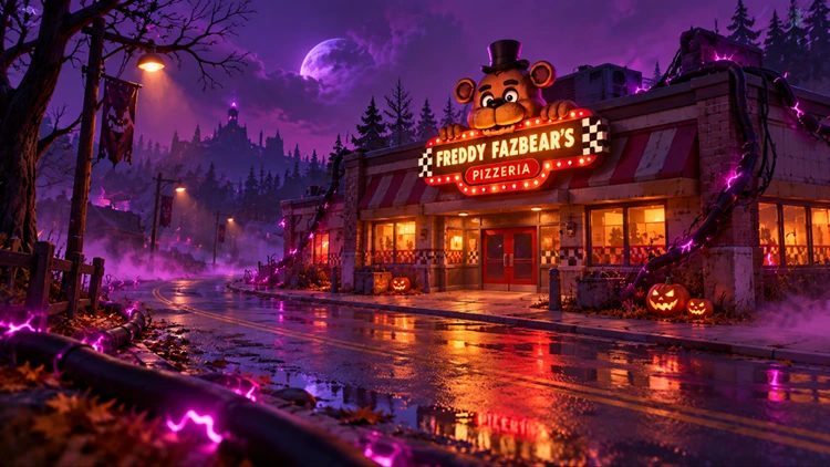 Eingang von Freddy Fazbear’s Pizzeria
