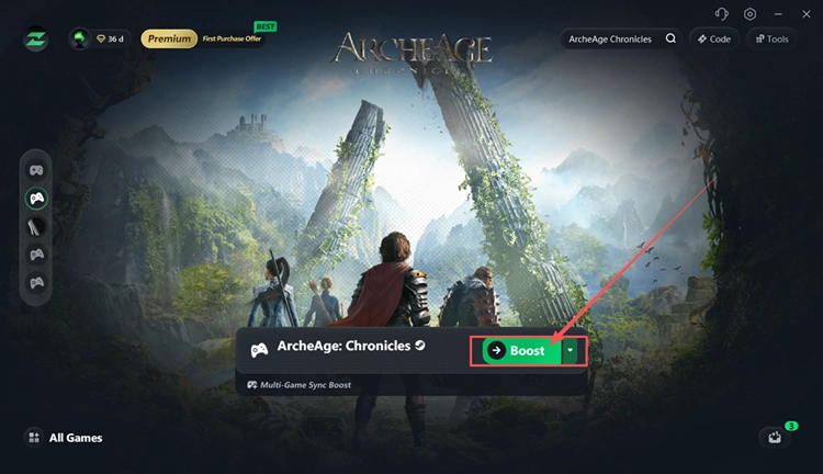ArcheAge Chronicles mit LagZapper boosten