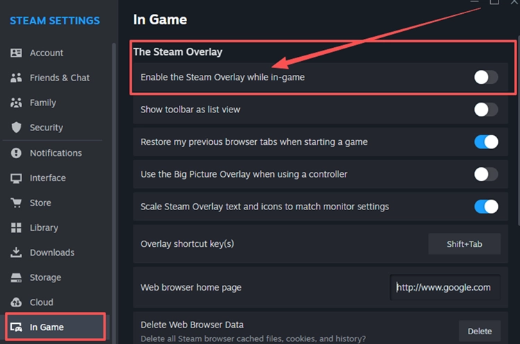 Steam-Overlay für die Demo von ArcheAge Chronicles deaktivieren