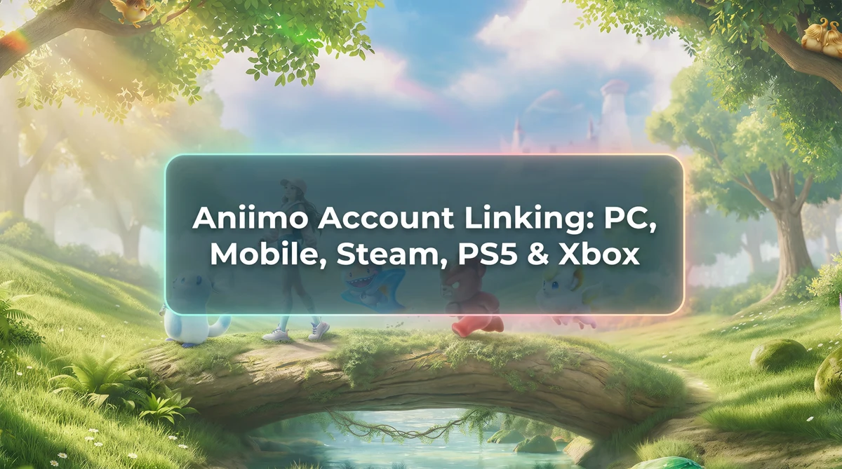 Aniimo Account Linking: PC, Mobile, Steam, PS5 & Xbox