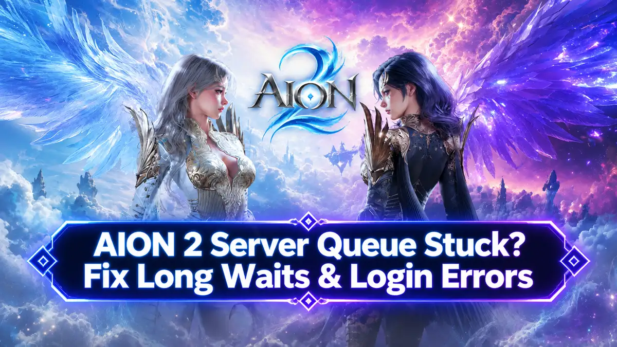 7 Lösungen für eine hängende AION 2 Server-Warteschlange