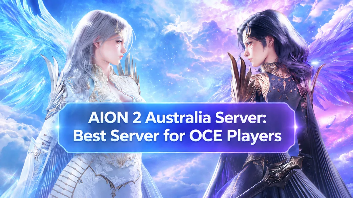 Serveur AION 2 Australie et meilleures options pour les joueurs d’Océanie